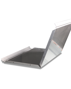 Rear wall w/trough f/calcium source wo/corundum f/Welfare St